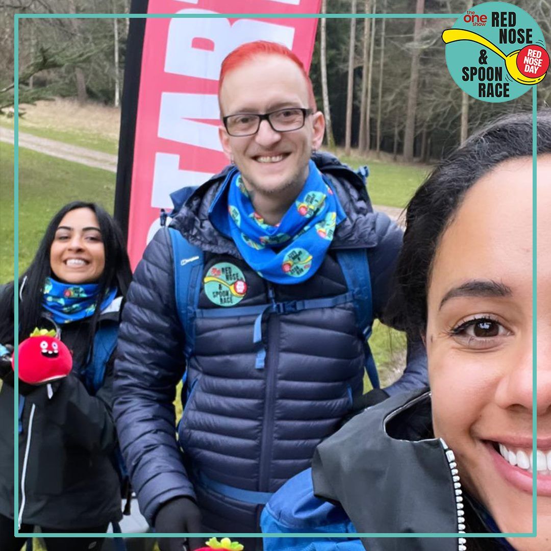 HeadsUp volunteer Nikita Red Nose Day